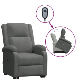 Fauteuil Gris foncé Tissu