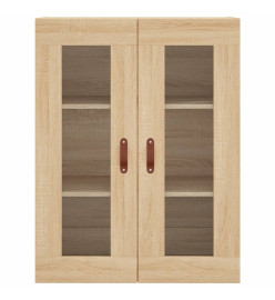 Armoire murale chêne sonoma 69,5x34x90 cm