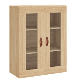 Armoires murales 2 pcs chêne sonoma bois d'ingénierie