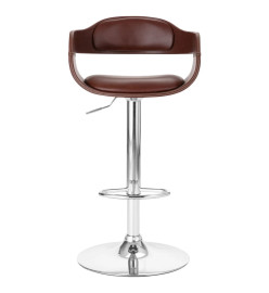 Tabouret de bar Marron Similicuir