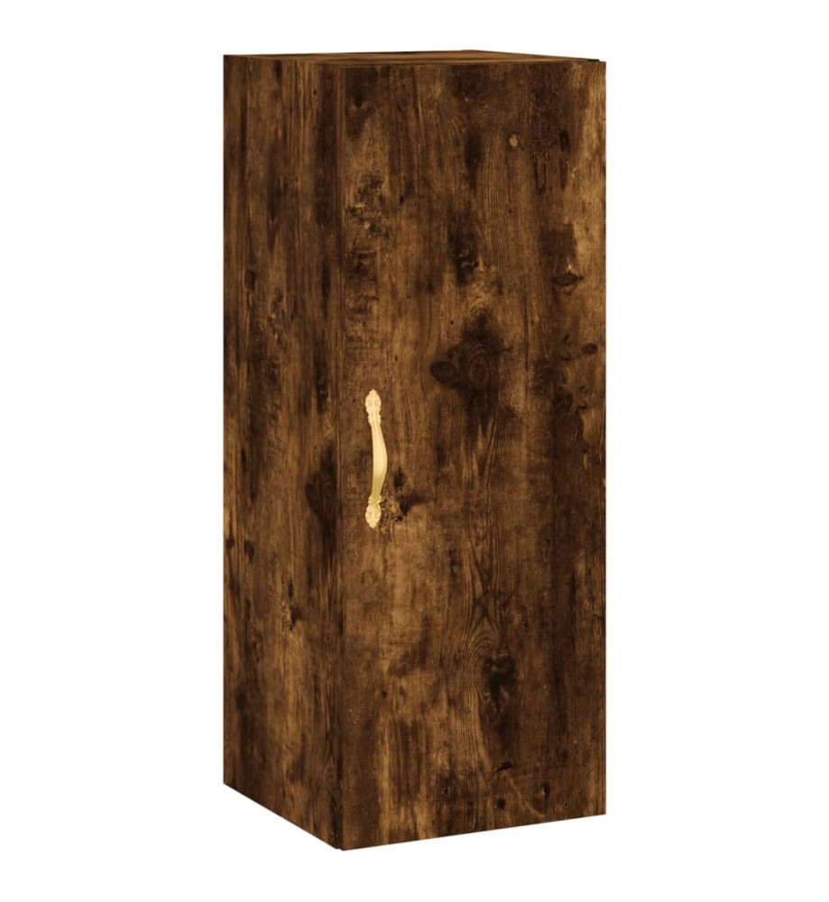Armoire murale chêne fumé 34,5x34x90 cm Armoire murale chêne fumé 34,5x34x90 cm