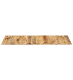 Dessus de table bois de manguier solide 15-16 mm 140x60 cm