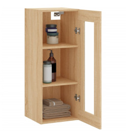 Armoire murale chêne sonoma 34,5x34x90 cm