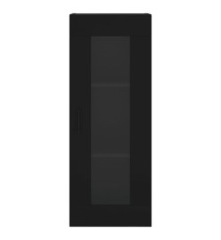 Armoire murale noir 34,5x34x90 cm