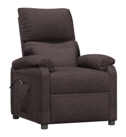 Fauteuil Marron foncé Tissu