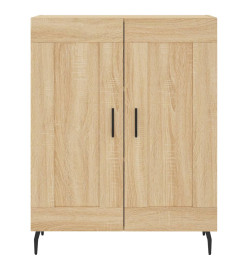 Buffet haut Chêne sonoma 69,5x34x180 cm Bois d'ingénierie