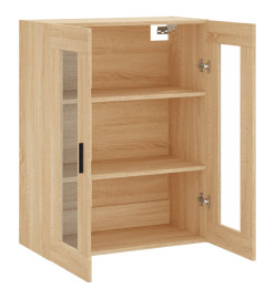 Armoire murale chêne sonoma 69,5x34x90 cm
