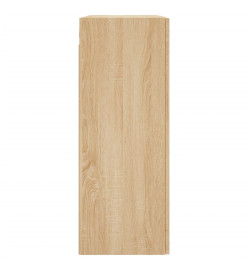Armoire murale chêne sonoma 69,5x34x90 cm