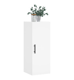 Armoire murale blanc 34,5x34x90 cm