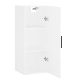 Armoire murale blanc 34,5x34x90 cm