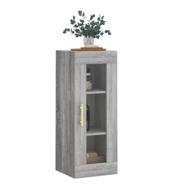 Armoire murale sonoma gris 34,5x34x90 cm
