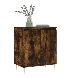 Buffet Chêne fumé 60x35x70 cm Bois d'ingénierie
