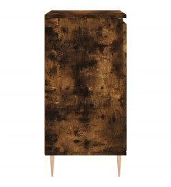 Buffet Chêne fumé 60x35x70 cm Bois d'ingénierie