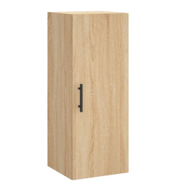 Buffet haut Chêne sonoma 34,5x34x180 cm Bois d'ingénierie