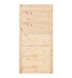 Porte de grange 100x1,8x204,5 cm Bois massif de pin