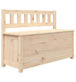 Banc 110x41x76,5 cm Bois de pin massif