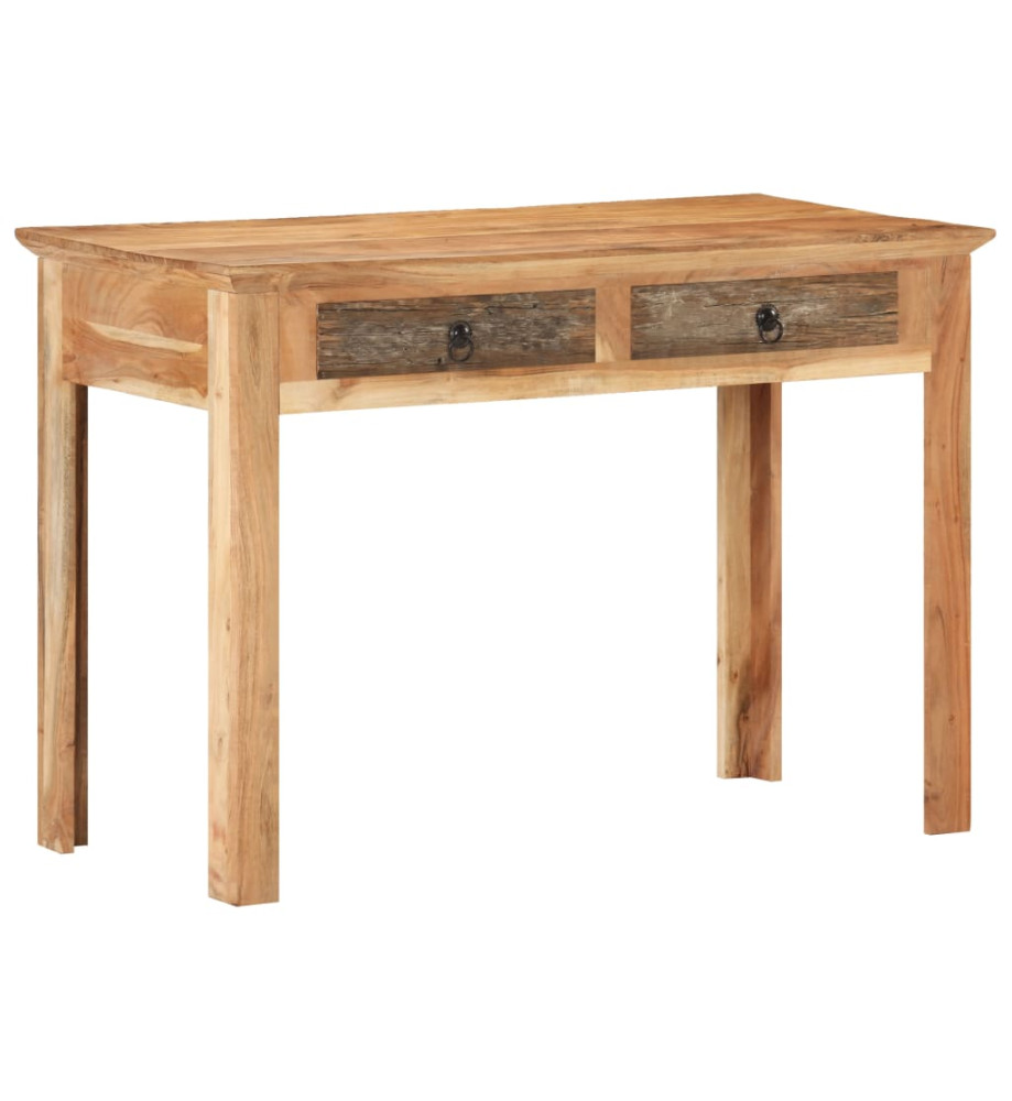 Bureau 110x50x75 cm Bois de récupération massif