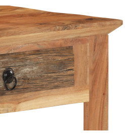 Bureau 110x50x75 cm Bois de récupération massif