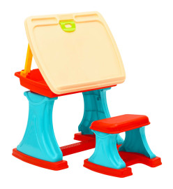 Bureau et chevalet d'apprentissage réglable pour enfants