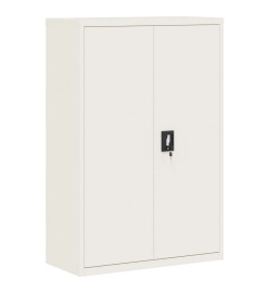 Classeur blanc 90x40x140 cm acier