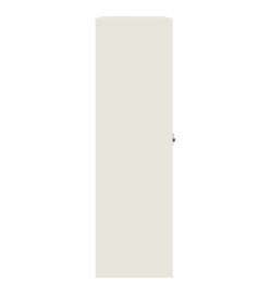 Classeur blanc 90x40x140 cm acier