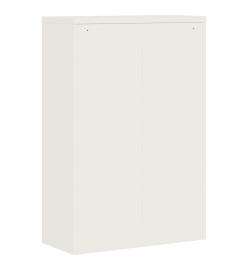 Classeur blanc 90x40x140 cm acier