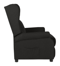 Fauteuil inclinable Noir Tissu