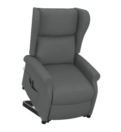 Fauteuil Gris foncé Tissu