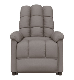 Fauteuil de massage Taupe Tissu