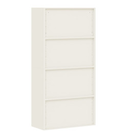 Classeur blanc 90x40x180 cm acier