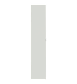 Classeur gris clair et gris foncé 90x40x200 cm acier