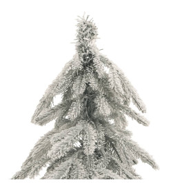 Sapin de Noël artificiel avec neige floquée 150 cm