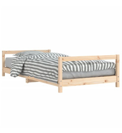 Cadre de lit pour enfants 90x200 cm bois de pin massif