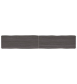 Dessus de table bois chêne massif traité bordure assortie