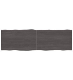 Dessus de table bois chêne massif traité bordure assortie