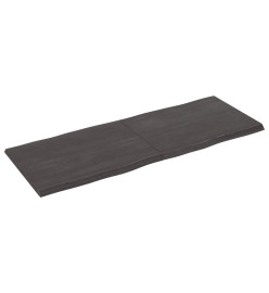 Dessus de table bois chêne massif traité bordure assortie