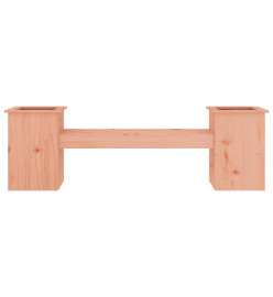 Banc avec jardinières 184,5x39,5x56,5cm bois massif de douglas