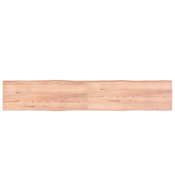 Dessus de table bois chêne massif traité bordure assortie