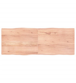 Dessus de table bois chêne massif traité bordure assortie