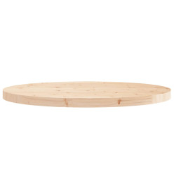 Dessus de table rond Ø70x3 cm bois de pin massif