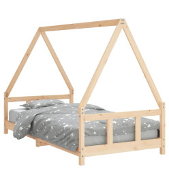 Cadre de lit pour enfant 90x190 cm Bois de pin massif