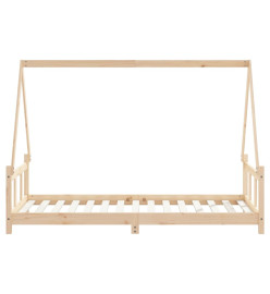 Cadre de lit pour enfant 90x190 cm Bois de pin massif