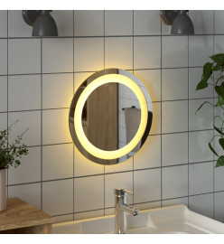 Miroir de salle de bain à LED 30 cm rond