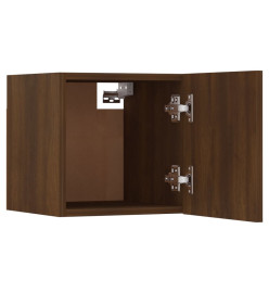 Ensemble de meubles TV 8 pcs Chêne marron Bois d'ingénierie