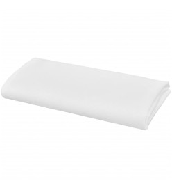 Serviettes de table 10 pcs Blanc 50x50 cm