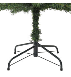 Sapin de Noël mince avec support 210 cm PVC