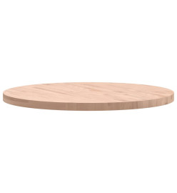 Dessus de table Ø90x4 cm rond bois massif de hêtre