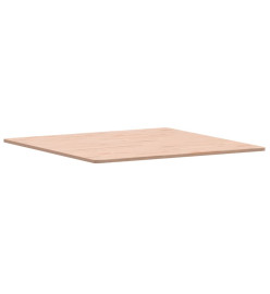 Dessus de table 90x90x1,5 cm carré bois massif de hêtre