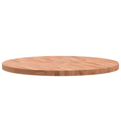 Dessus de table Ø90x4 cm rond bois massif de hêtre