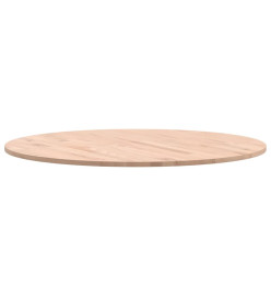 Dessus de table Ø80x1,5 cm rond bois massif de hêtre